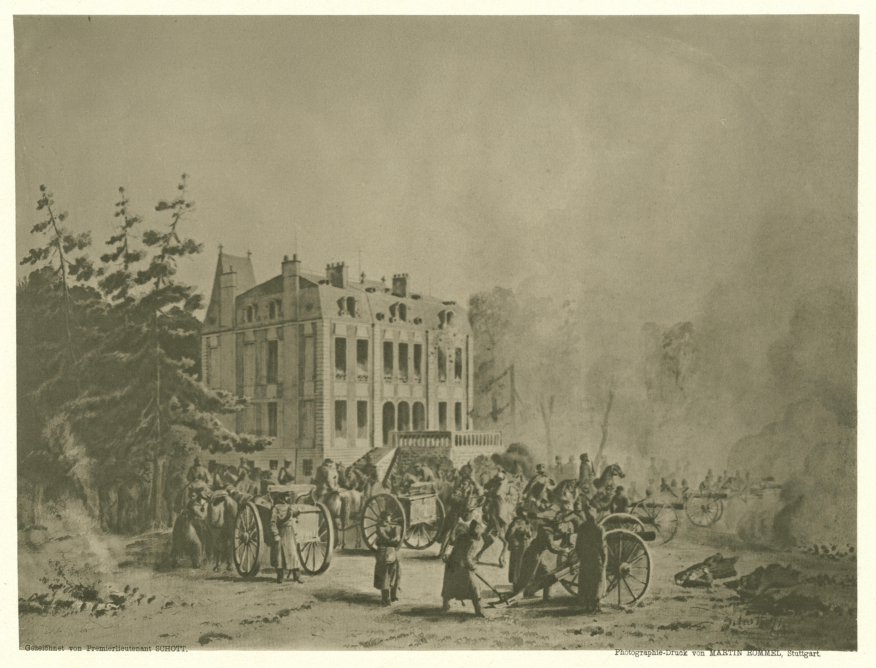 chateau P�riac 1870